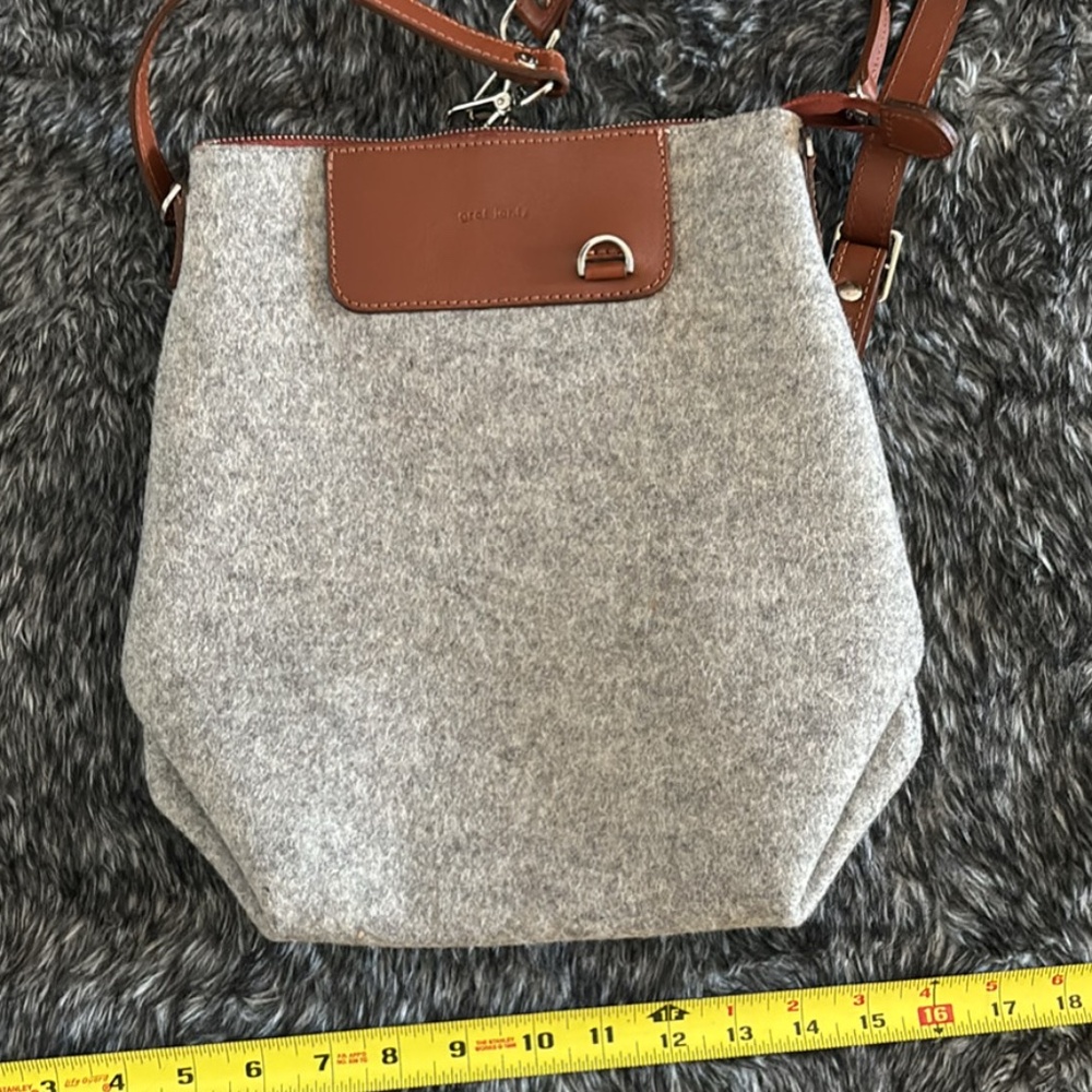 Graft Lantz wool backpack purse